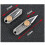 Pure Titanium Mini Push Knife Titanium Alloy Edc Keychain 3