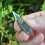 Pure Titanium Mini Push Knife Titanium Alloy Edc Keychain 5