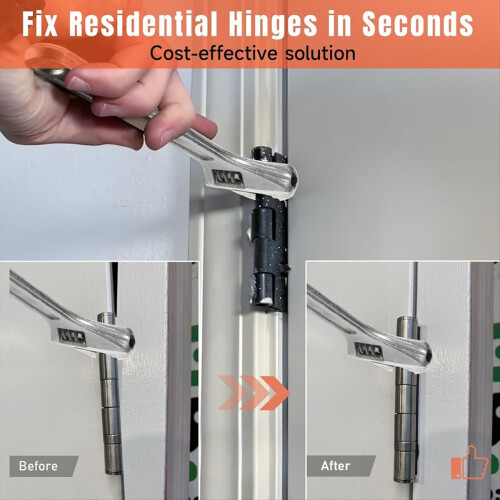 Residential Door Hinge Adjustment Tool, Adjustable Hinge Bender 1