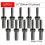Stone Chisel Quarrying Wedge, Heavy Duty Stone Splitting Tool 10 Pcs 2