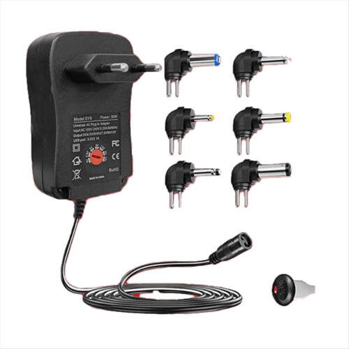 7.5V 9V 12V 2A/2.5A Adapter Adjustable Power Adapters EU Plug