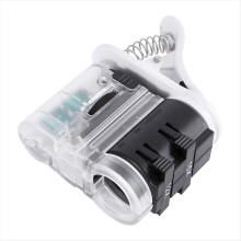 Mobile Phone Clip Microscope Banknote Detection LED UV Light