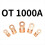 Terminal OT 1000A Splice Wire Dia Bare Copper Nose O Shape Crimp 2