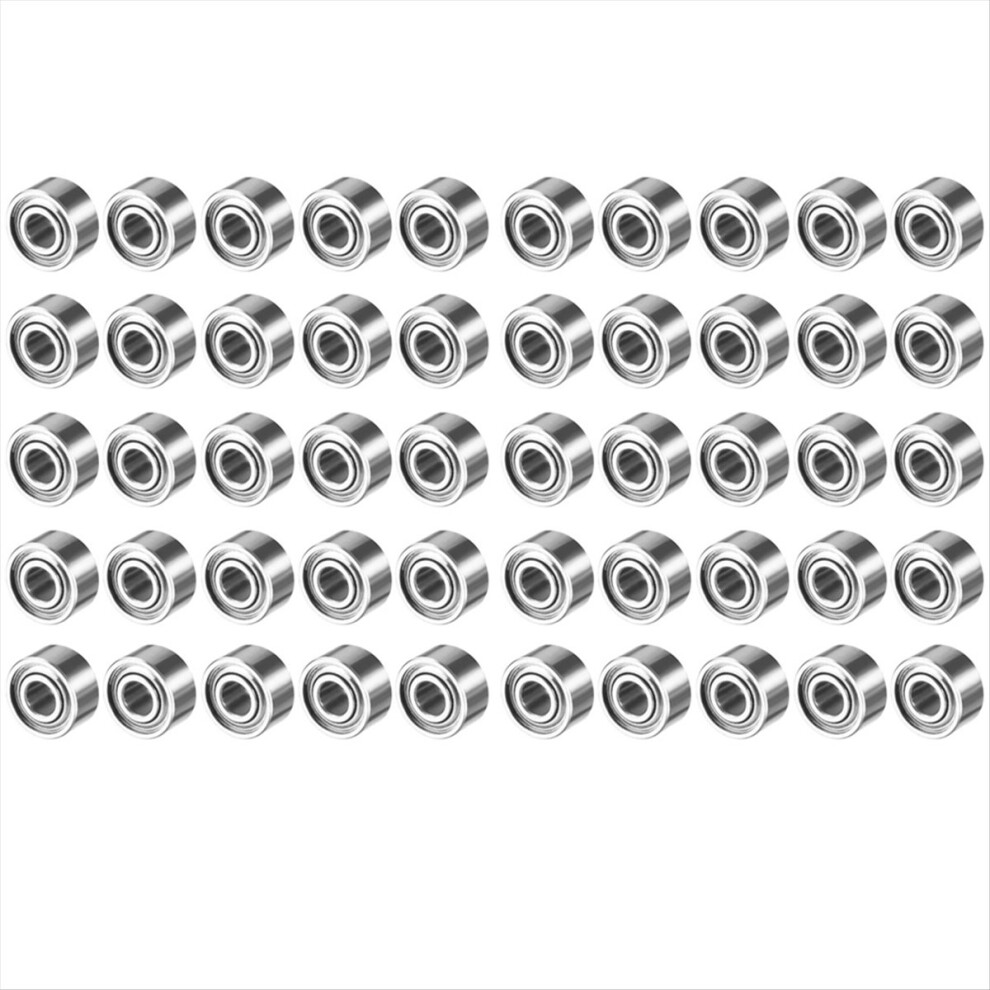 Miniature Sealed Metal Shielded Metric Radial Bearing 50Pcs 4854173730198