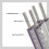 11AWG OFC Speaker Cable Audio Speaker Cable 0.5m 4