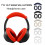 Ear Pads+Head Beam Kit for Headset Silicone Protective Case E 4