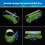 2 Pack Fish Acrylic Tube Tunnel,BettaFish Leaf Pad 4