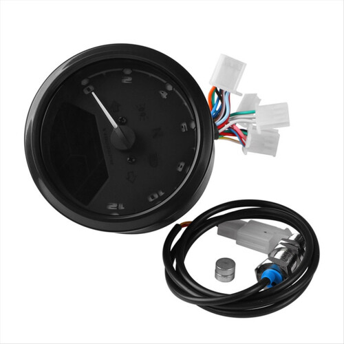 Motorcycle LCD Odometer & Tachometer with Induction Sensor