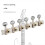 Guitar 12-String 6+6 String Tuner with Two Hole Leg 3