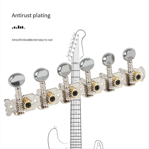 Guitar 12-String 6+6 String Tuner with Two Hole Leg 2