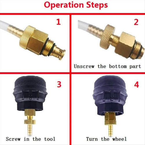 Oil Filter Wrench, Drain Tool & Advanced Engine Threaded Oil Funnel. 1