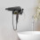 Hair Dryer Wall Mount Bracket Black 4