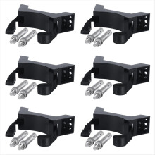 Propane Tank Holder Gas Cylinder Wall Mounted Bracket with Screw 6Set