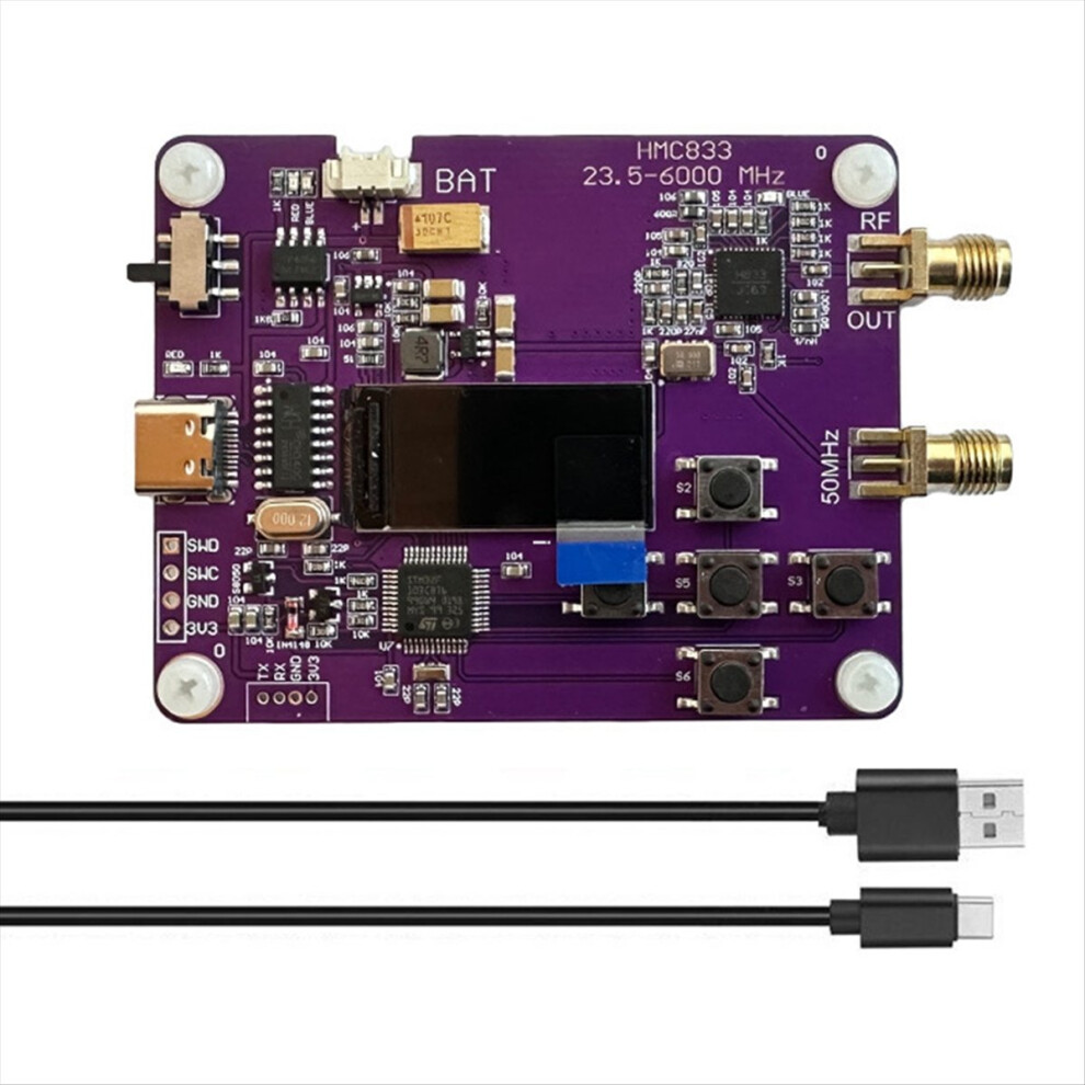 6Ghz Signal Generator 23.5Mhz-6000Mhz Module Keypad Version 4854173752633