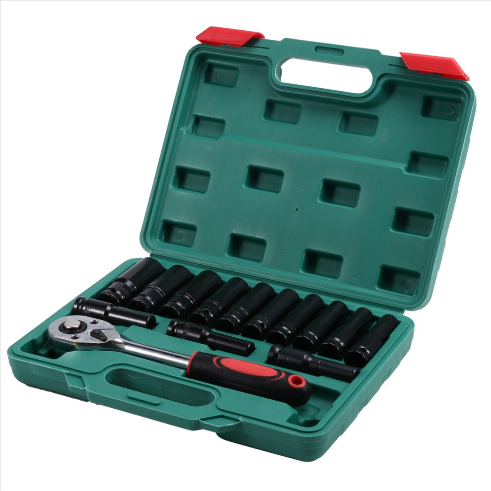 Extender Ratchet Torque Socket Auto Repair Toolbox Socket Wrench Set 4853719393026