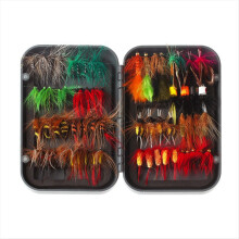 Fly Hook Set Decoration Set for Fly Fishing Trout Fly Bait 68PCS