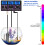 PH-116 6 in 1 Water Quality Tester Digital PH Meter EU Plug 6