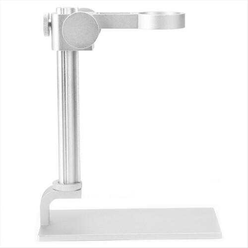 Aluminum Alloy Stand Bracket Electron Microscope Holder silver 1