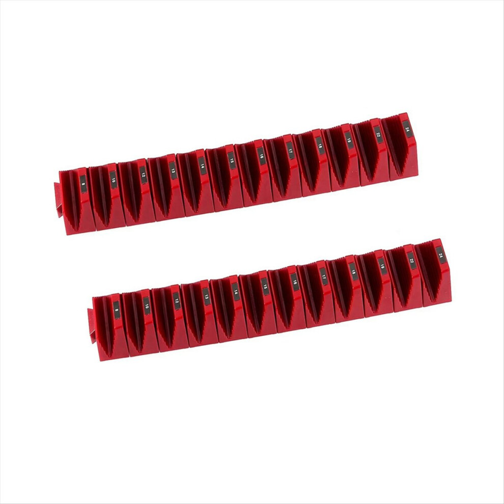 2Set Magnetic Modular Wrench Organizer For Tool Drawer Storage 4854173753142
