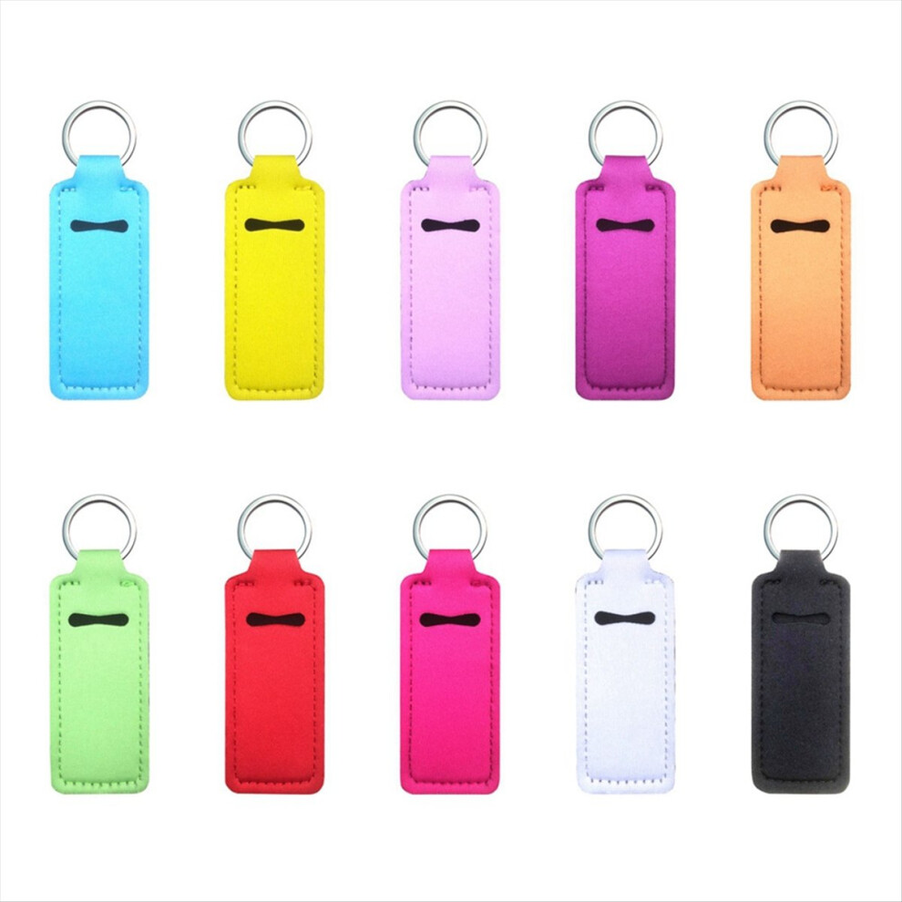 10 Pcs Lip Balm Holder Solid Color Lipstick Holder, Lip Gloss Holder