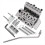Electric Guitar Twin-Vibrator Bridge Vibrato System Silver 1