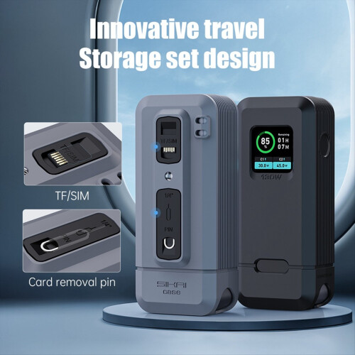 Silicone Case for Prime 130W Power Bank,Black,A 2
