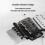 Electric Guitar Twin-Vibrator Bridge Vibrato System Silver 3
