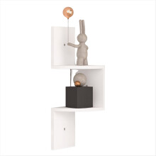 Wall Bookshelf Multi-Layer Wall Mounted Storage Rack B