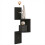 Wall Bookshelf Multi-Layer Wall Mounted Storage Rack A 1