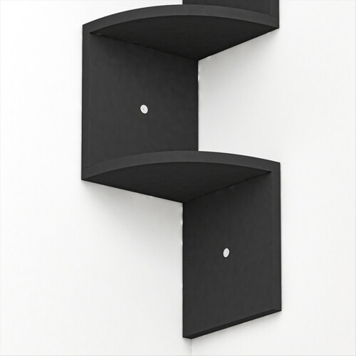 Wall Bookshelf Multi-Layer Wall Mounted Storage Rack B 1