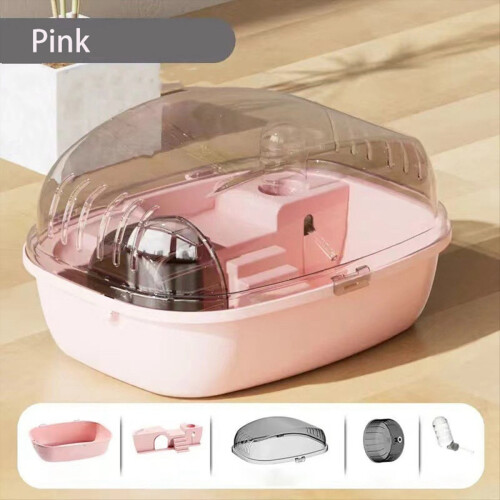 Hamster Cage Running Roller Skating Toy Small Animals Accessories C 1