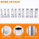 6-Point Impact Socket Set Impact Socket Set Socket Wrench Tool 7