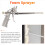 Expanding Foam Applicator Metal Blowing Tool Foam Caulk Tool Silver 4