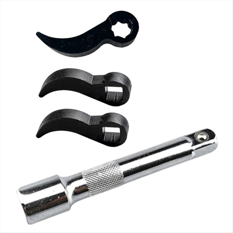 4Pcs Pry Bar Wrench Adaptor Head,Crowbar Adapter-Head Tool 4853719387827