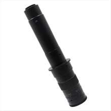 Lab Microscope Accessories Adjustable Magnification C Mount Lens 300X