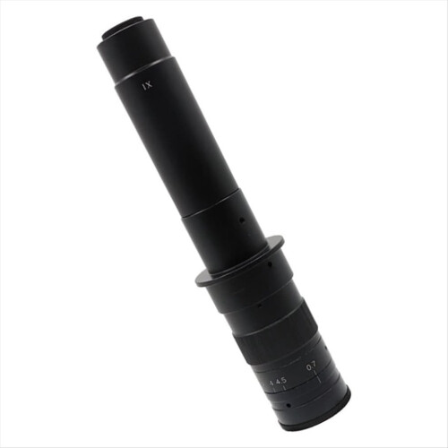 Lab Microscope Accessories Adjustable Magnification C Mount Lens 300X