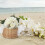Pastoral Style Wicker Flower Basket with Pearl Handle 4