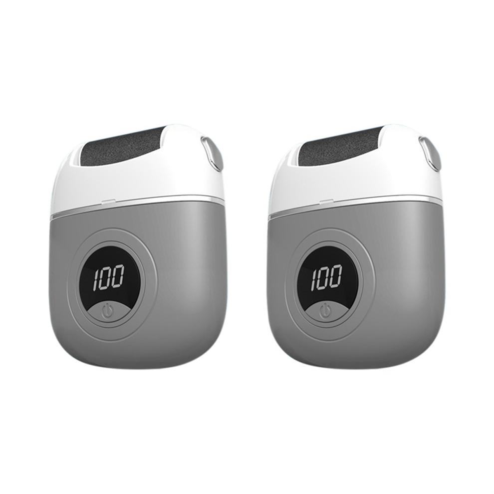 2pcs Electric Foot Grinder Home Callus Remover Foot Care Tool