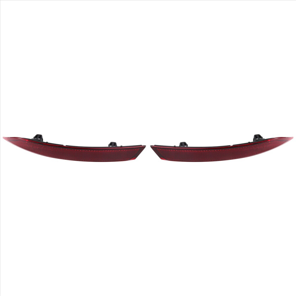 1 Pair Rear Cover Bumper Rear Bumper Trim Reflector Light 4712767610557