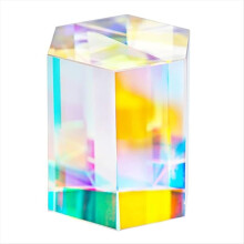 1.2 inch Optical RGB Dispersion Prism X-Cube for Physics Teach