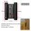3inch Double Action Spring Hinges, Self Closing Door Hinges A 5