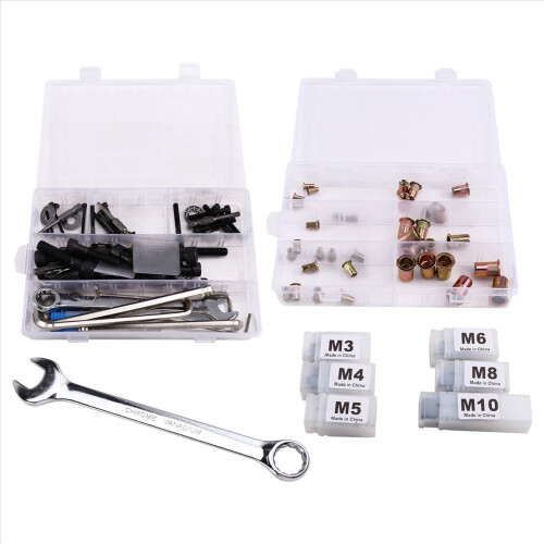 Rivet Nut Tool Riveting Manual Threaded Hand Riveter Inserts 2
