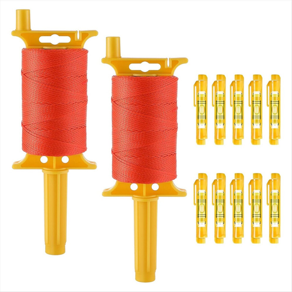 2 Pack Mason-Line With Handle, Twisted 540 Ft 18 Reloadable Line Reel 4712767688938