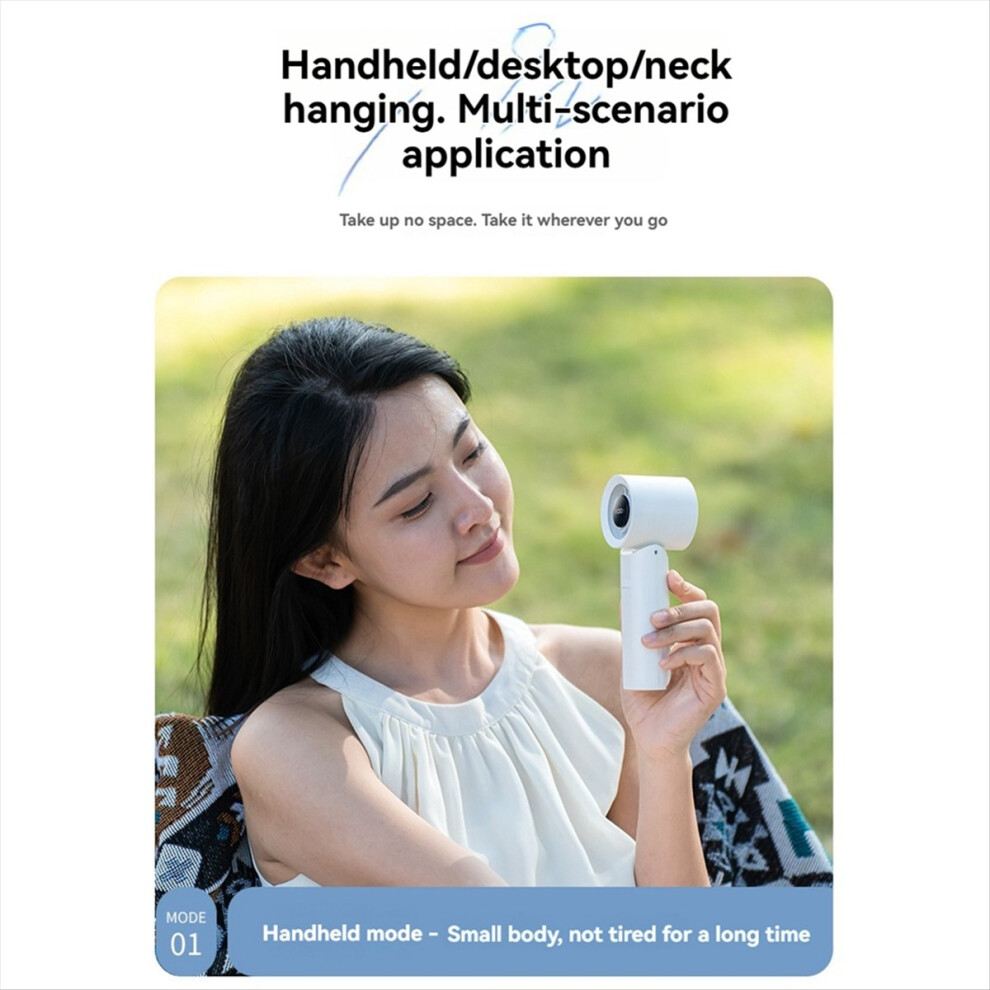 Portable Handheld Fan 3 in 1 Personal Fan 100-Speed Green-image-OPC-PMGG7TT-NEW