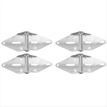 4 Pcs Garage Door Hinge Closer Cabinet Hinges