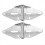 4 Pcs Garage Door Hinge Closer Cabinet Hinges 2