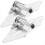 4 Pcs Garage Door Hinge Closer Cabinet Hinges 4