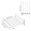 For Ninja Foodi Double Cooker Series Rectangular Grill Rack 5