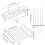 For Ninja Foodi Double Cooker Series Rectangular Grill Rack 2