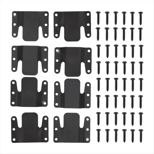 Universal Sectional Sofa Interlocking, 8 Pieces Couch Clips